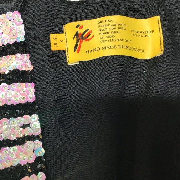 Musician / Band  Handmade Sequin Vest - Picture 3 of 4